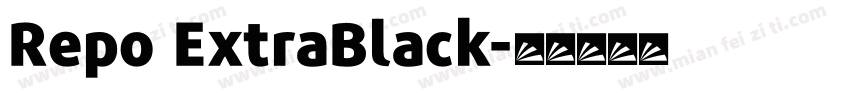 Repo ExtraBlack字体转换